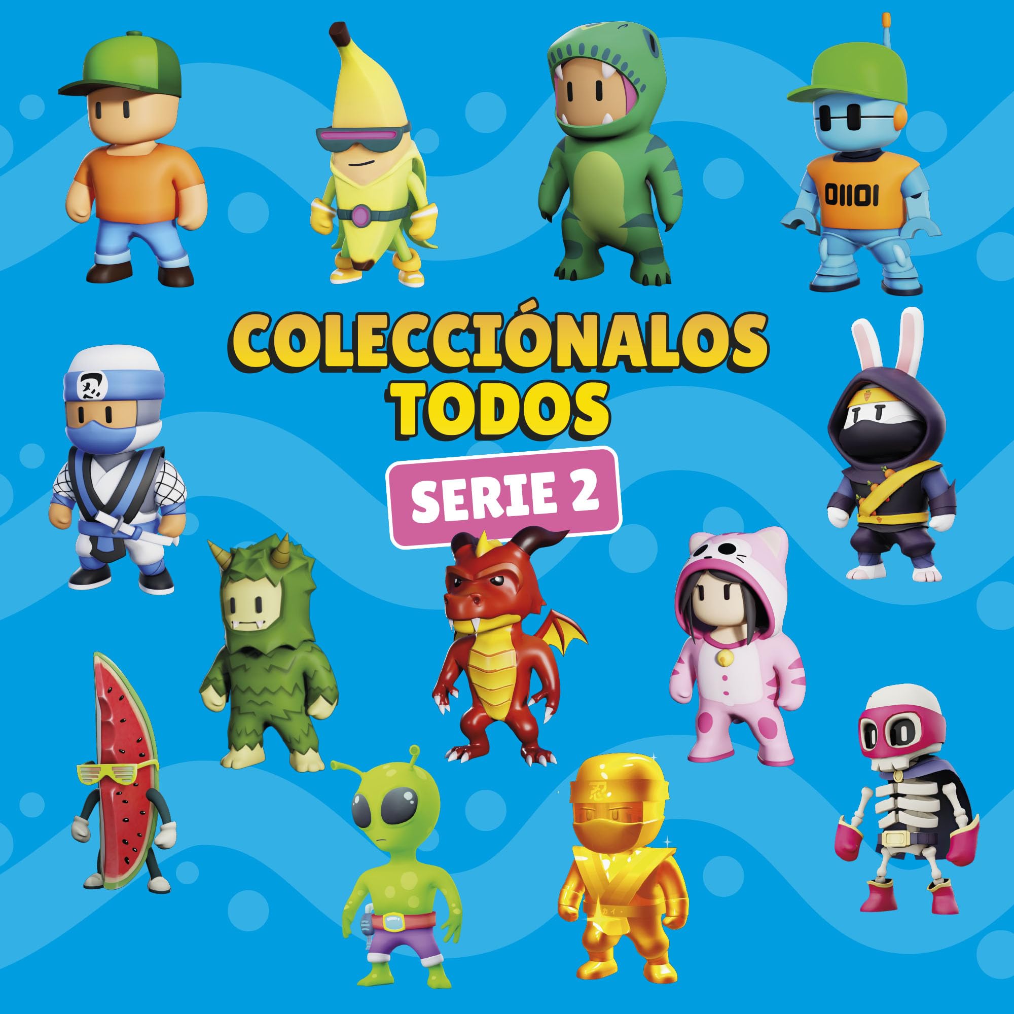 Bizak Monsterflex Stumple Guys, Videojuego, Mr.Stumble, Muñeco súper Extensible y elástico, 15 cm, 16 Modelos para coleccionar, para Adultos coleccionistas y niños Desde 6 años, (64390006-17)