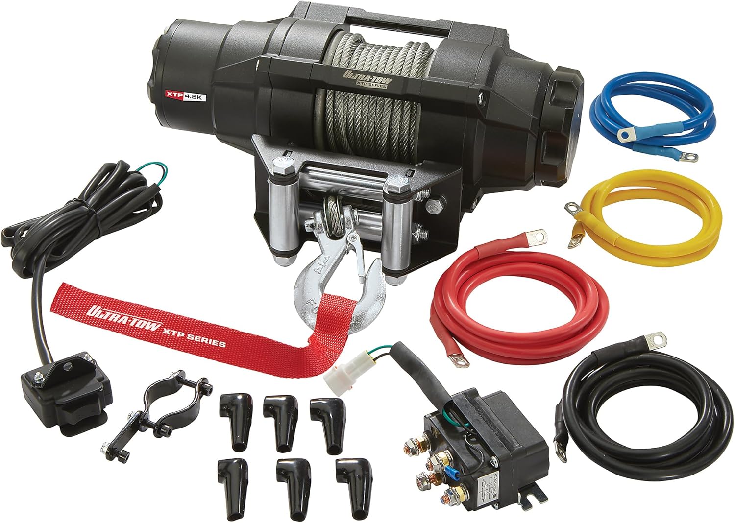 Ultra-Tow XTP 4500-lb Winch and all included accessories