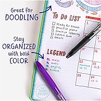 Vista 6 de Crayola Bolígrafos de gel de colores para niños y adultos, bolígrafos lavables de punta media, 14