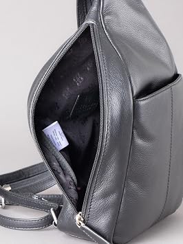 Langdale Leather Backpack (Black)