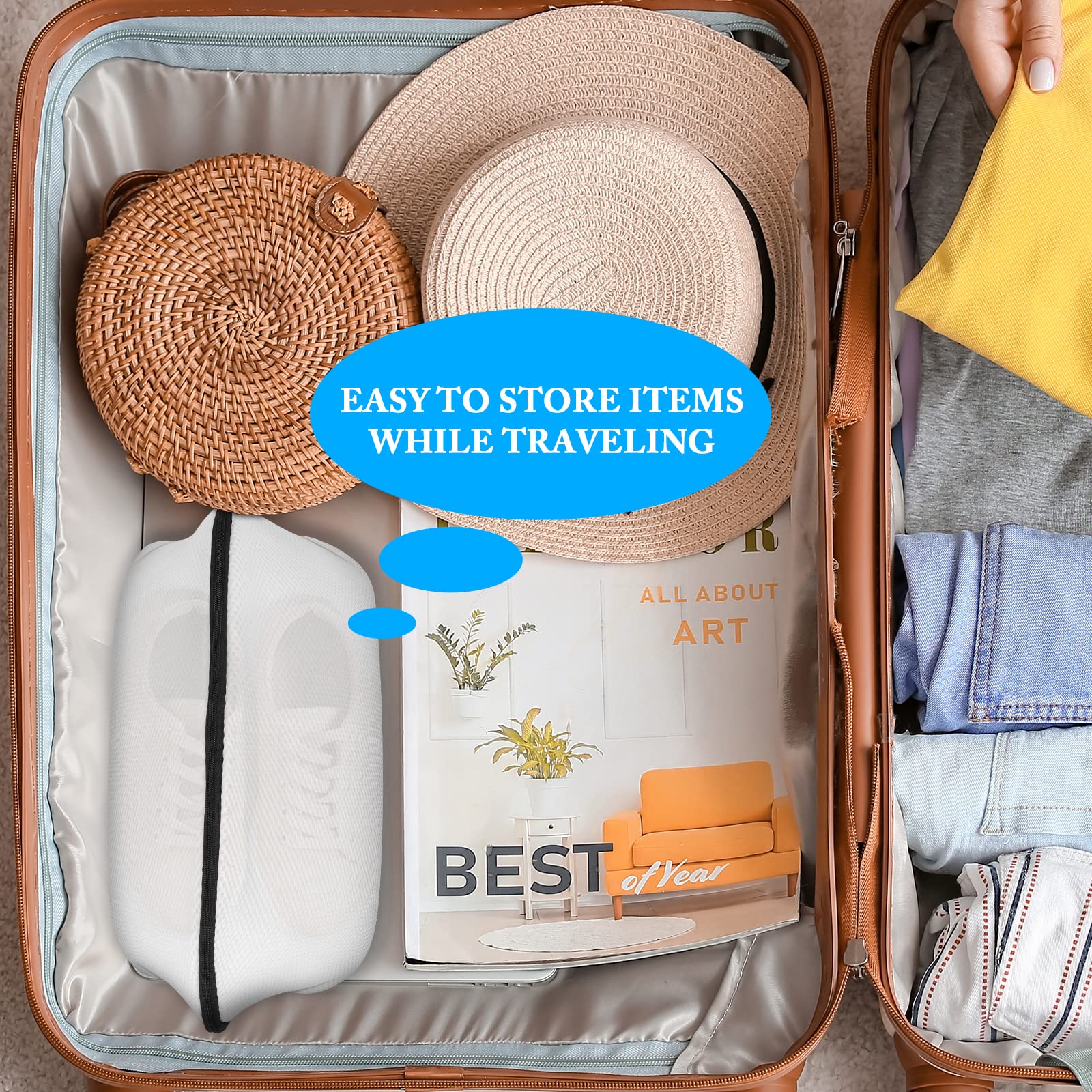 Sacchetti Lavatrice Per Scarpe - 2 Pezzi, Con Cerniera E Pulizia 360° - Foto 7