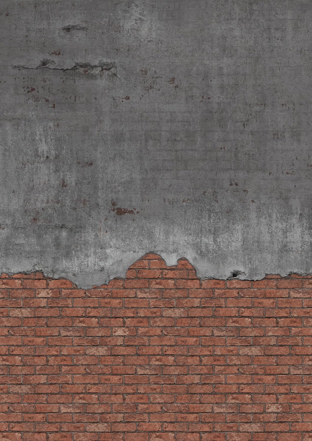 Papier peint panoramique intissé brique rouge Rasch Magicwalls 364293