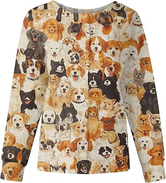 Long Sleeve Scrub Tops Women Animal Print Scrub Jacket Plus Size Snap Front Pattern Nurse Uniform with Pockets