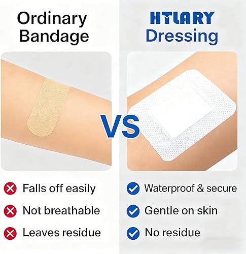Miniatura 7 de Almohadillas de gasa con borde para isla, suaves y transpirables, ideales para botiquines de primeros auxilios, cuidado de heridas (2.3 x 2.7