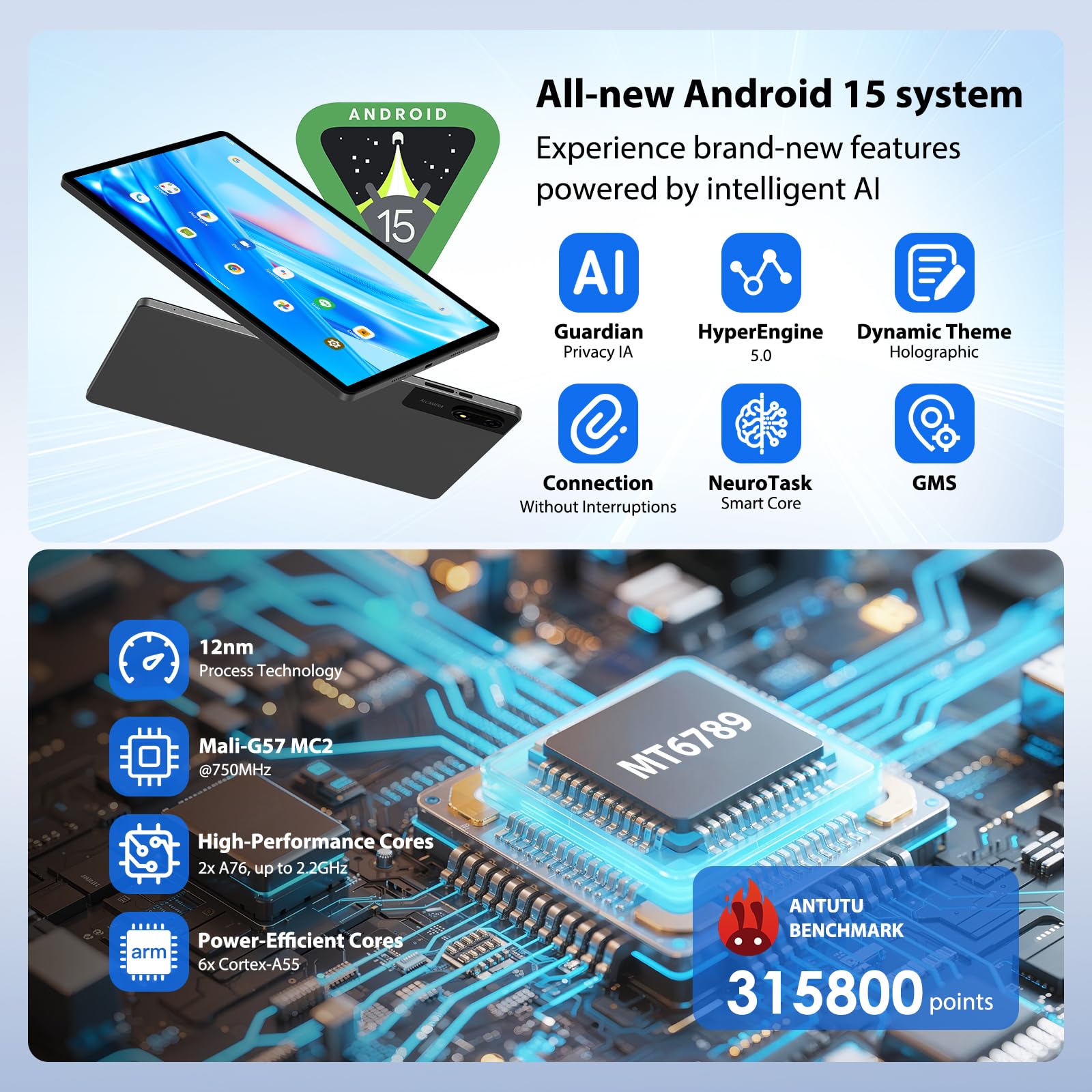 WeBlog - Prezzo DRIVNEXT Tablet13 Pollici Android 15 tablet con 4G LTE ...