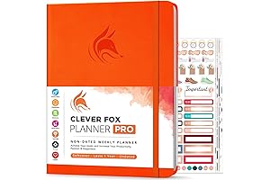 Clever Fox Planner 2019: The Ultimate Guide to Boost Productivity & Achieve Goals