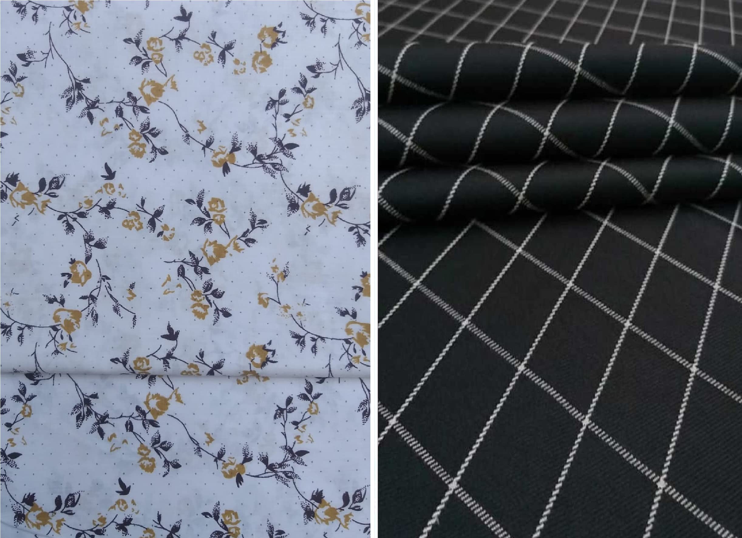 pri & su cottlinns Pri & Su CottLinn Combo fo Giza Cotton Floral Shirt 600070 & Trouser 90027-picture-41