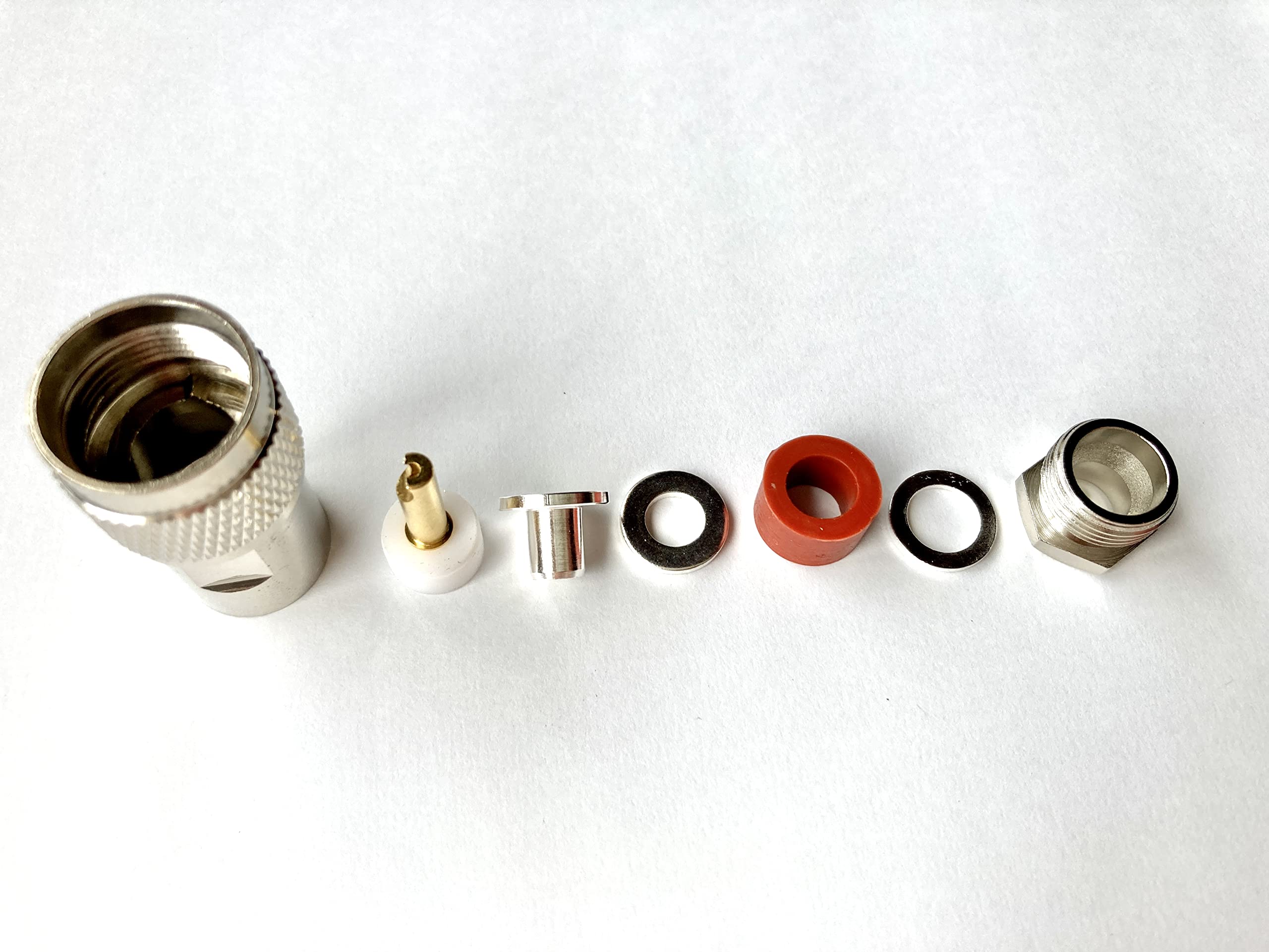 Amazon | M型接栓 M型コネクタ 5D M型 MP-5 Mコネ 接栓 ジョイント 50Ω