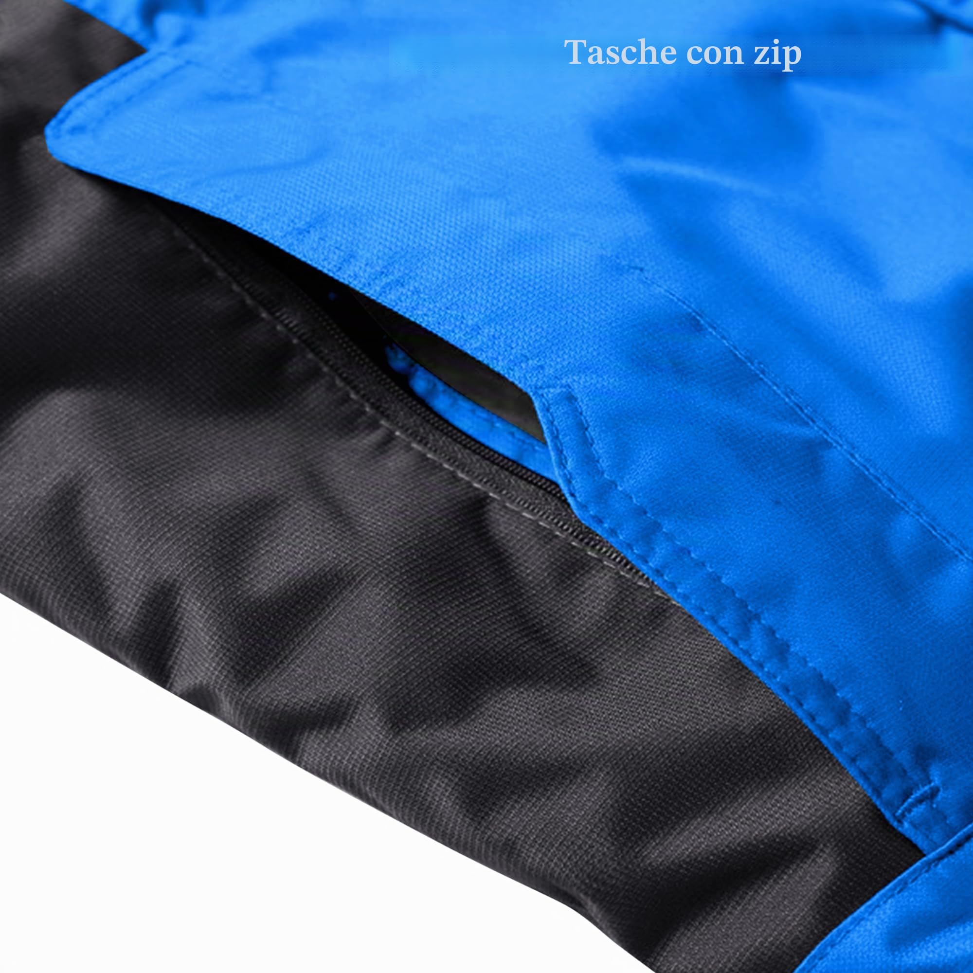 KEFITEVD Giacca invernale da uomo, impermeabile, calda, imbottita, giacca da sci invernale, antivento, traspirante, giacca da lavoro con cappuccio rimovibile