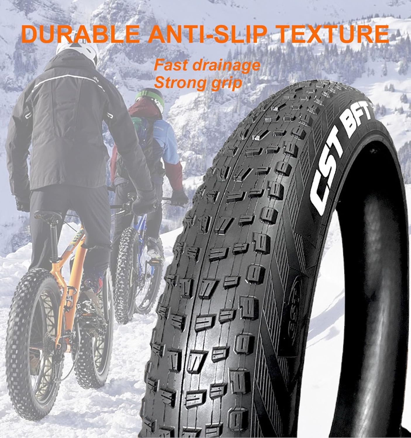 Anti Puncture Puncture Resistant Fat Bike Tires Fat Bike Tire