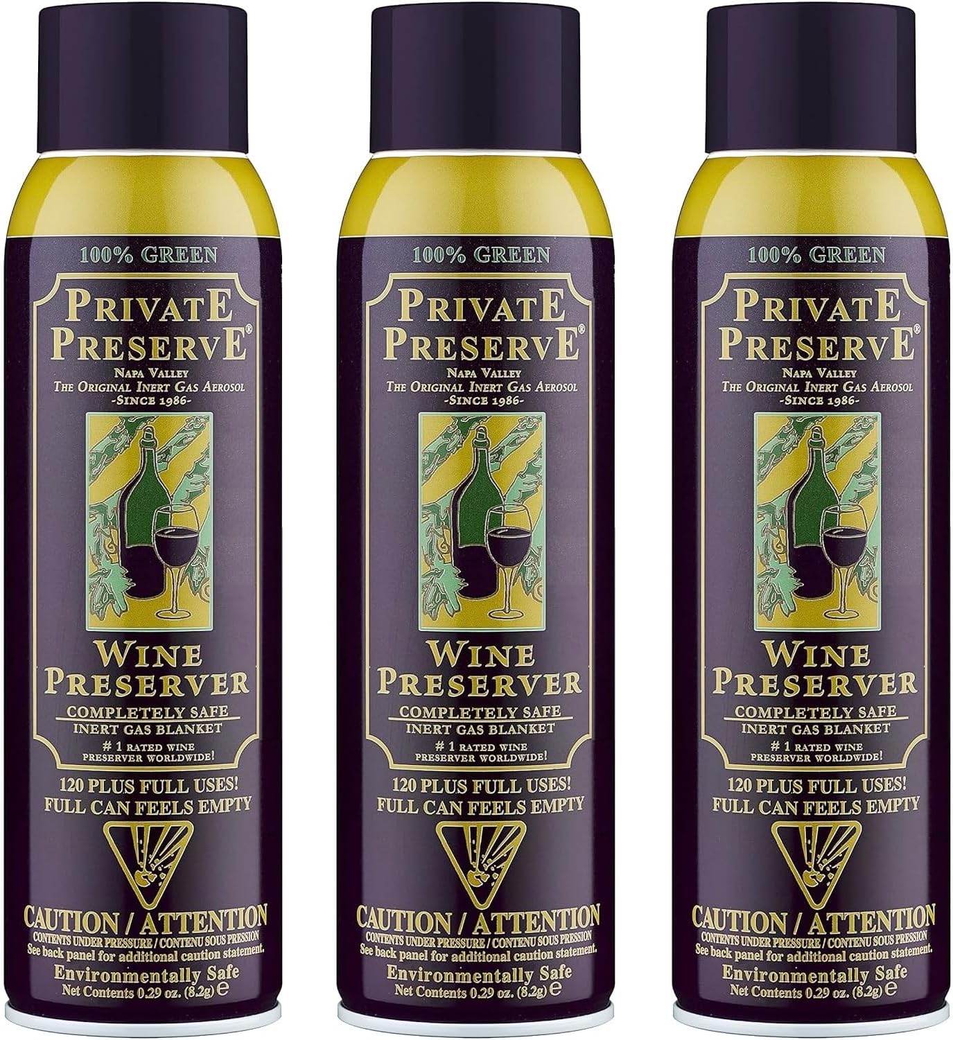 Wine Preservation System, Set of 3