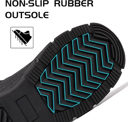 Mens Snow Boots Winter Waterproof Warm Outdoor Insulated Shoes
