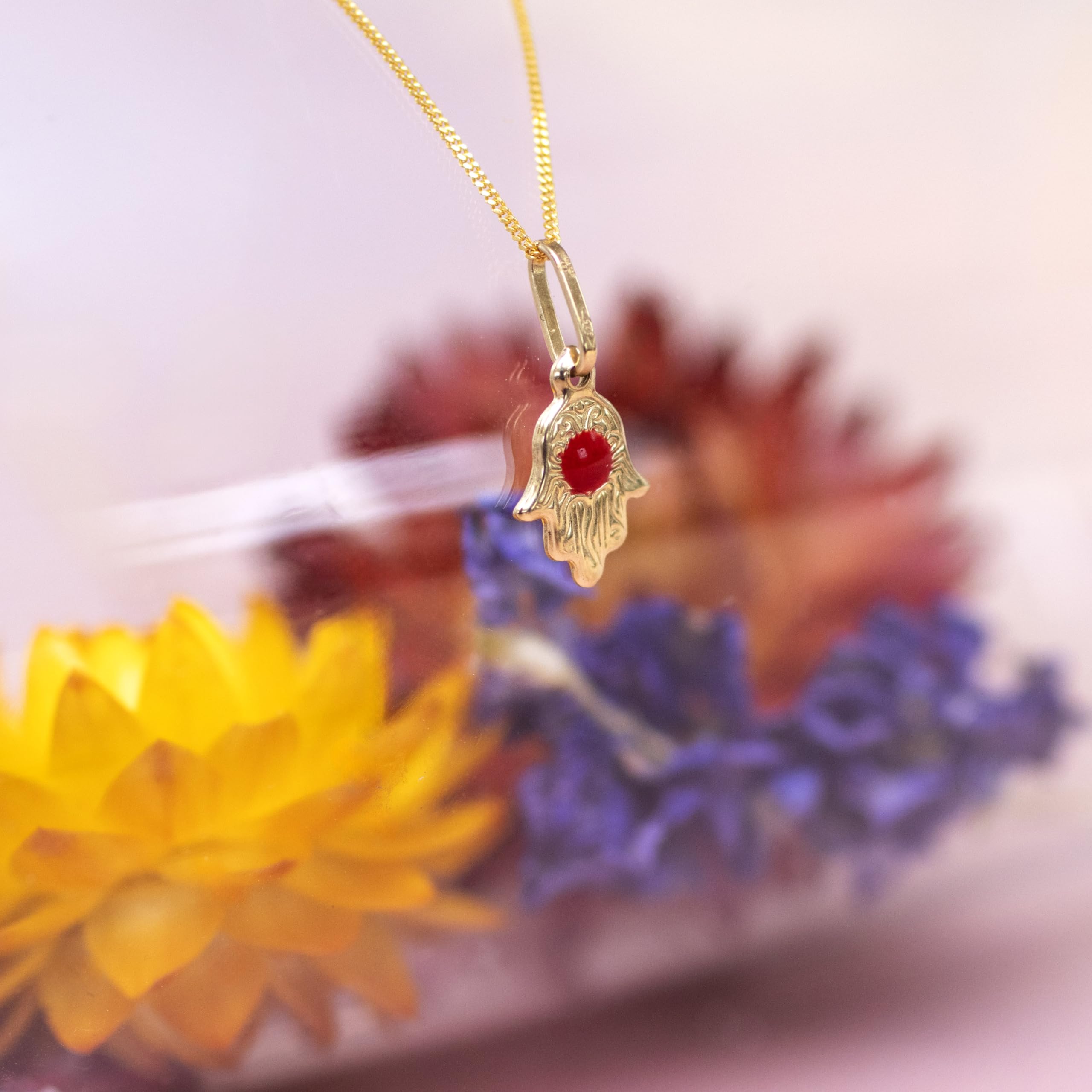 Carissima Collar de mujer con oro amarillo de 9 quilates (375/1000), sin gema, 41 cm