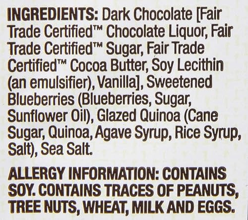 Miniatura 3 de barkTHINS Arándano de chocolate negro con quinoa Crunch 47 onzas