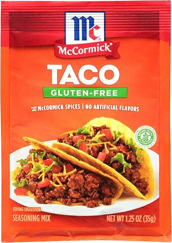 McCormick Gluten Free Taco Seasoning Mix, 1.25 oz