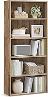 Vista 1 de VASAGLE Custos Collection - Bookshelf, 5-Tier Bookcase, Book Shelf, Open Storage Shelf, 9.4 x 23.6 x 52.8 Inches, for Living Room, Home Office