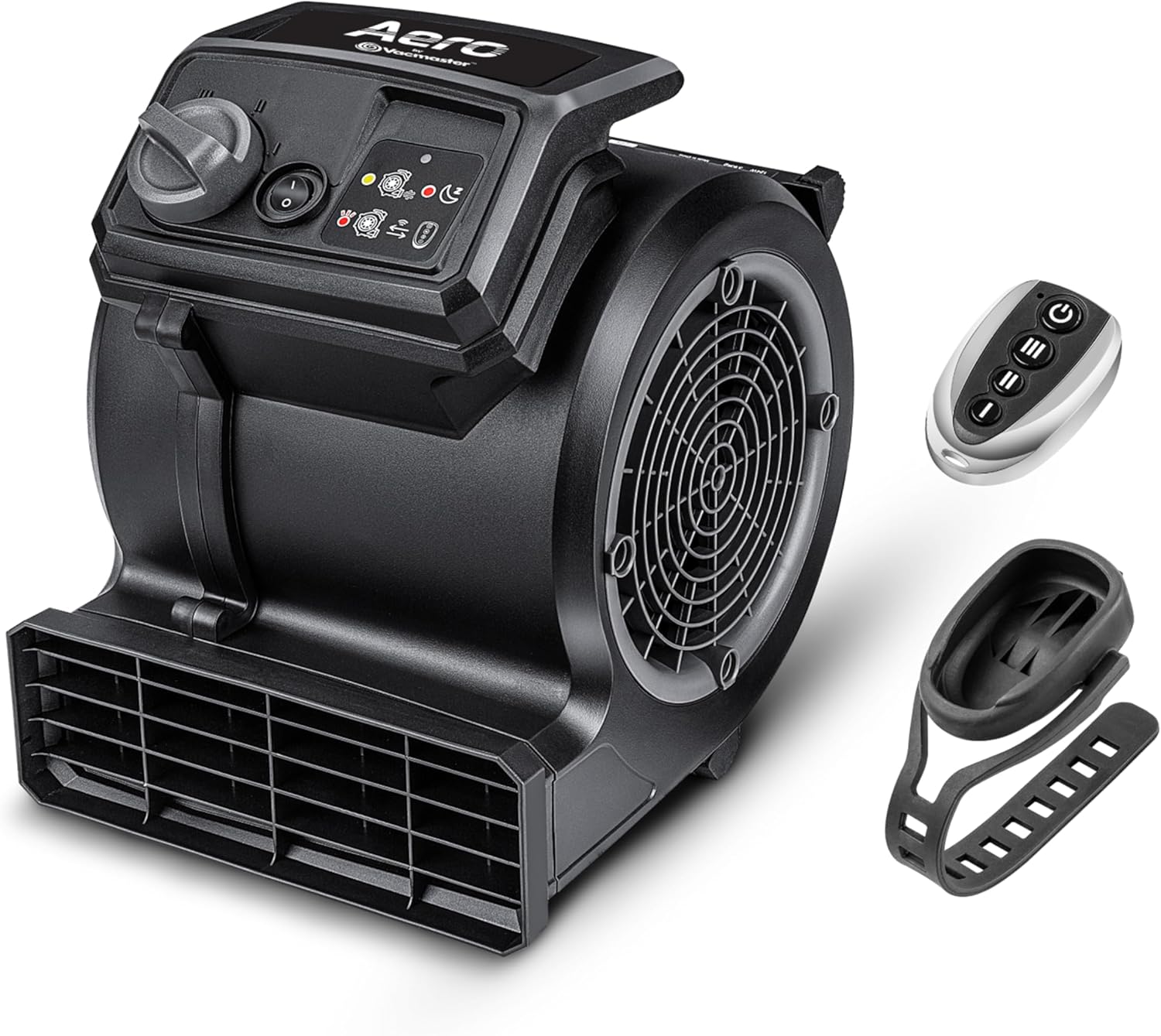 Vacmaster AM201R 3 Speed Floor Fan, 156W 550 CFM Air Mover, Utility Blower Fan, Carpet Dryer for Drying, Cooling & Circulation Black - Image 1 of 8