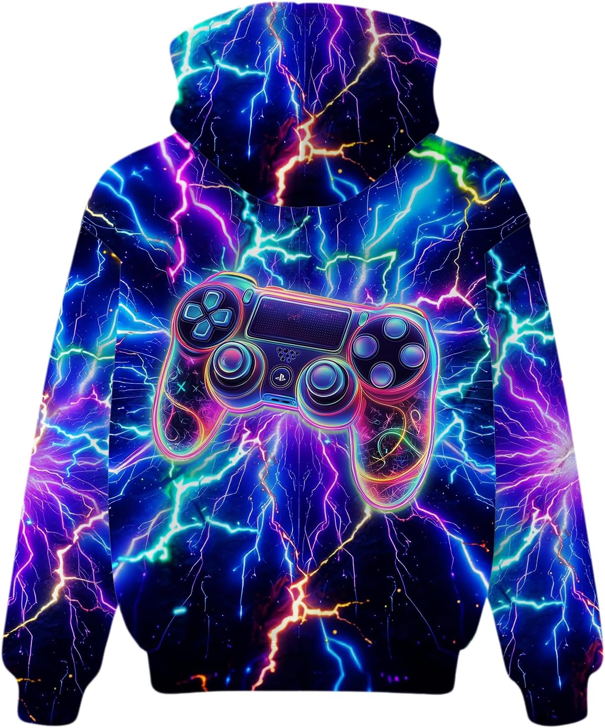 Boys Girls Hoodies 3D Graphic Hoodie Cool Pullover Sweatshirt with Pocket for Kids 6-16 Years - Image 2