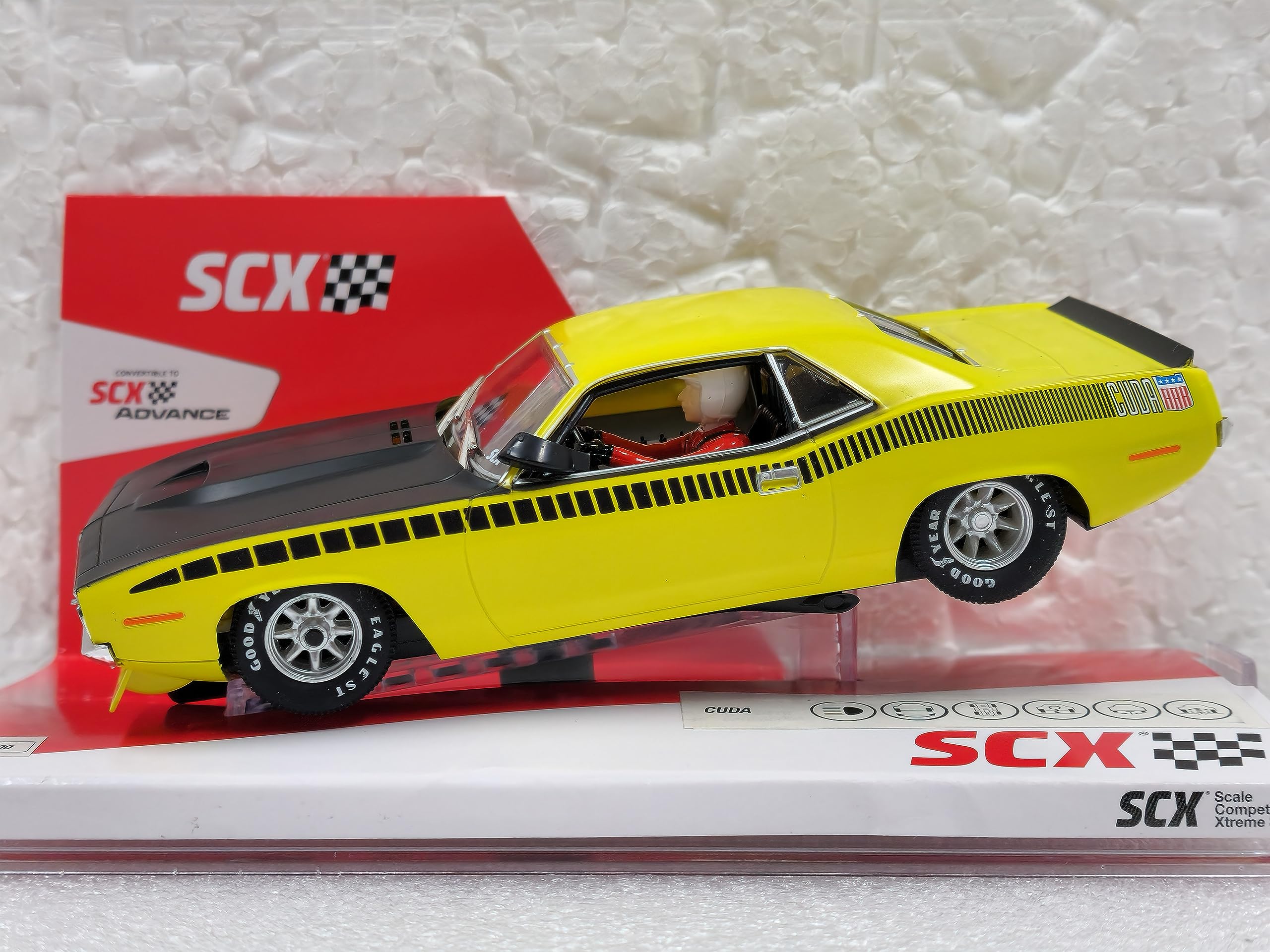 Amazon.com: SCX U10440X300 Plymouth Trans Am AAR CUDA 1970 1:32
