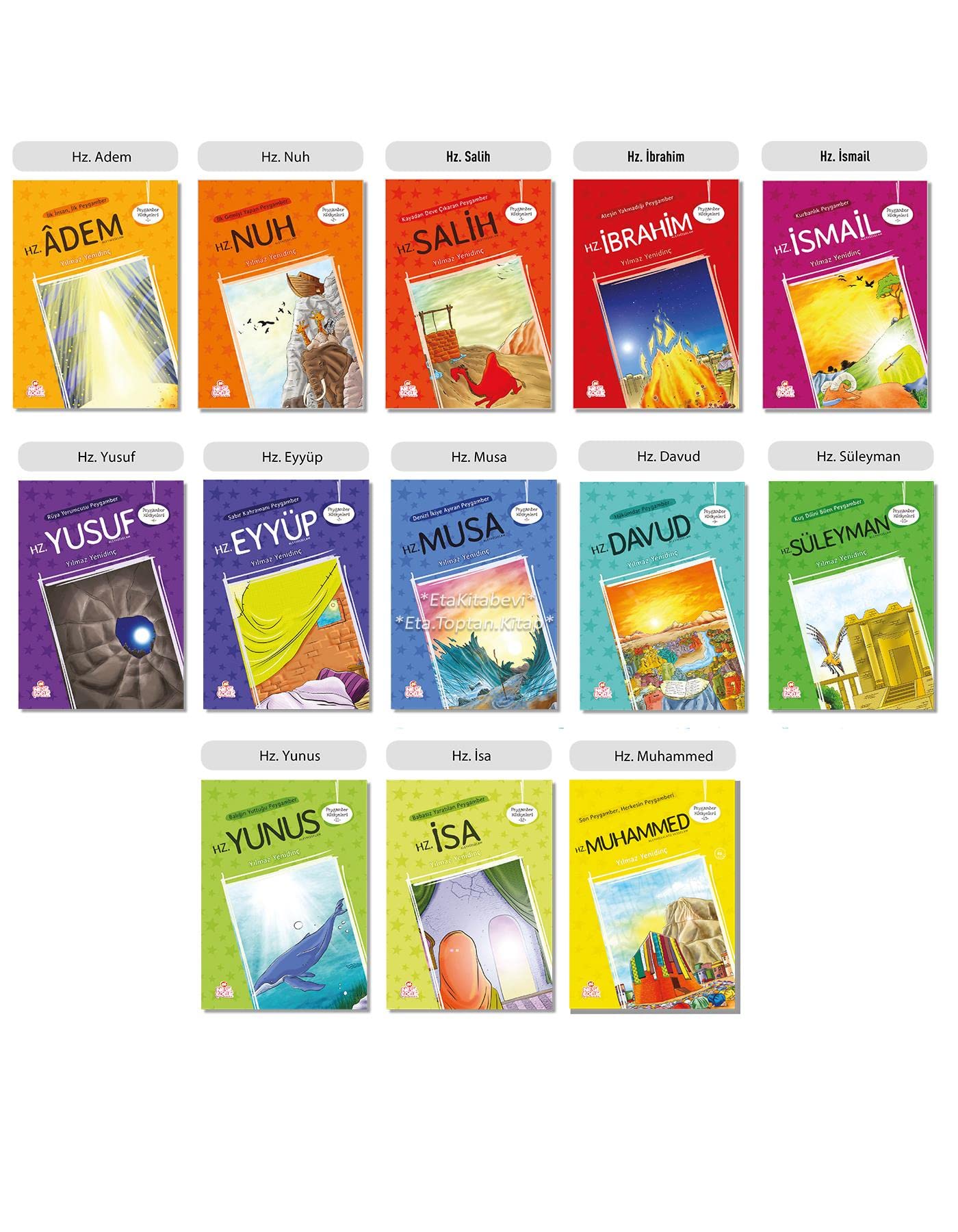 Peygamber Hikayeleri Seti - 13 Kitap Takım