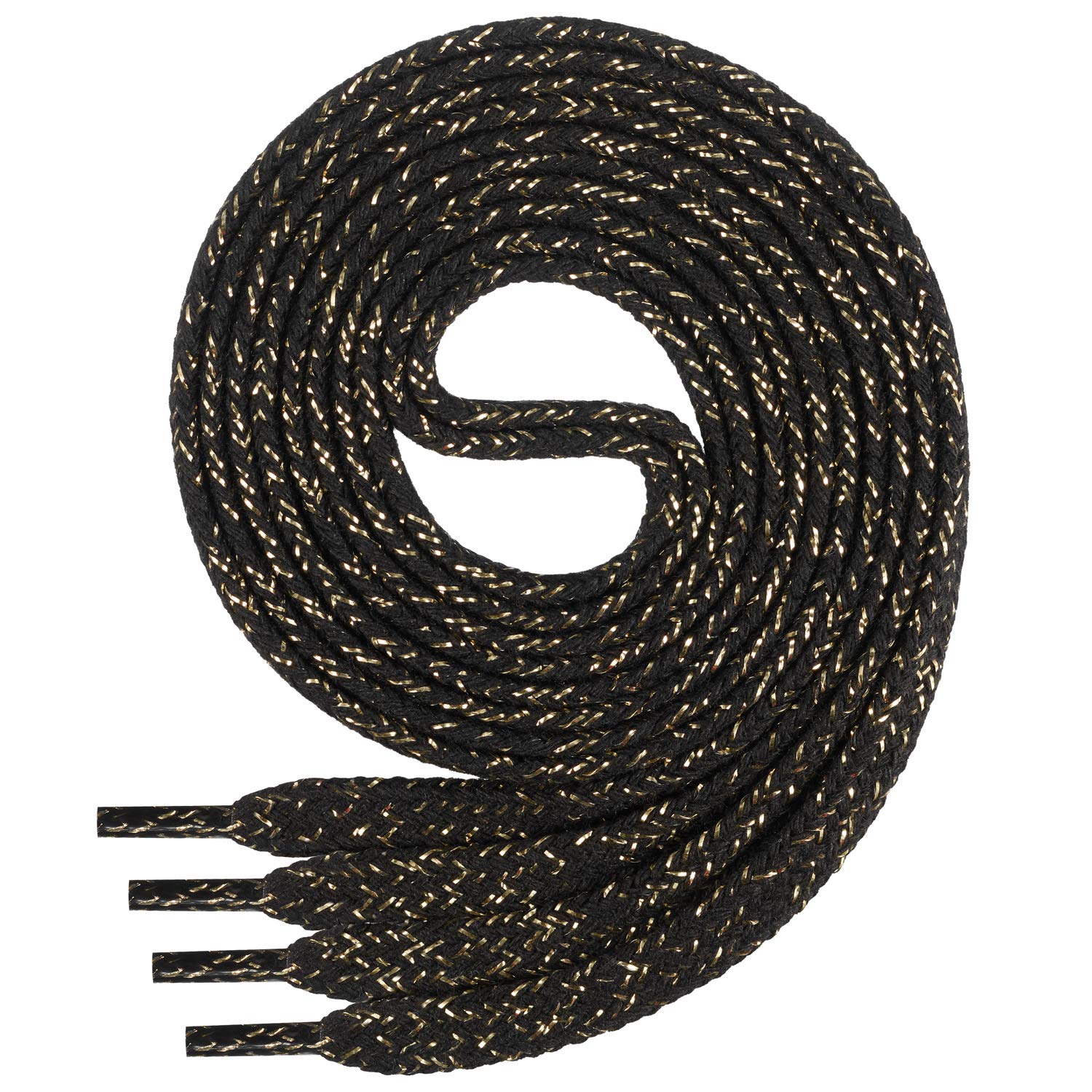 Di Ficchiano - Cordones planos de algodón 100% para zapatillas y calzado deportivo, muy resistentes, aprox. 7 mm de ancho, 45-200 cm de longitud, fabricado en Europa — view 18