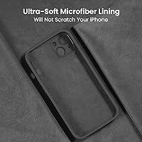 Vista 370 de FireNova Designed for iPhone 13 Pro Max Case, Silicone [Camera Protection] Phone Case with [2 Screen Protectors], Soft Anti-Scratch Microfiber Deep