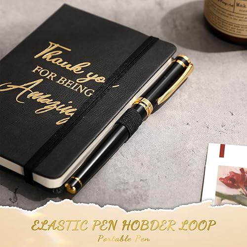 Miniatura 48 de 20 piezas de regalos de agradecimiento a los empleados para Navidad, diario de cuero de agradecimiento, regalo de equipo para compañeros de trabajo