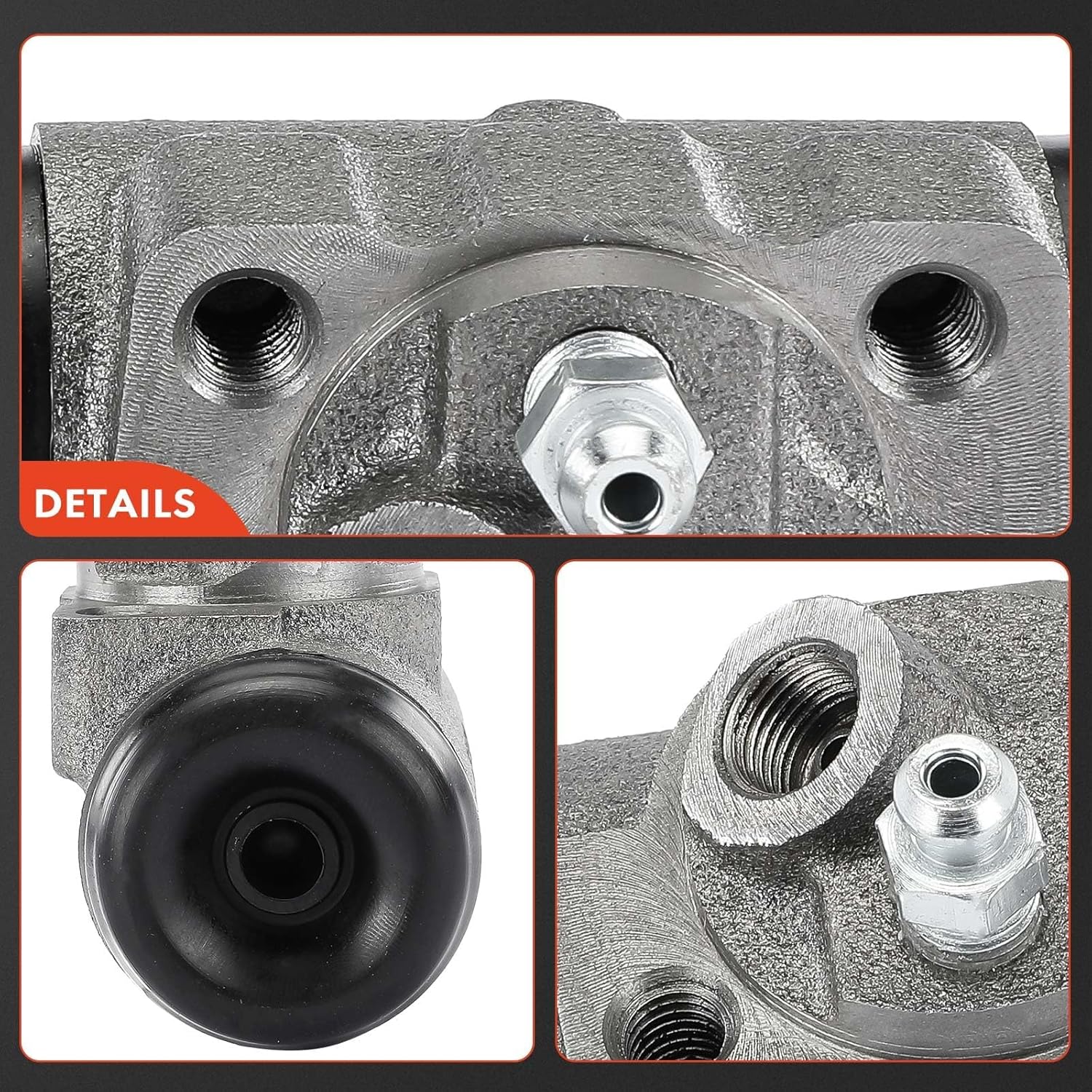 A-Premium Rear Drum Brake Wheel Cylinder Compatible with Select Ford Models - F-350, F-250, F-250 HD, E-350 Econoline, E-350 Club Wagon, E-350 Econoline Club Wagon, E-350 Super Duty, 2-PC Set