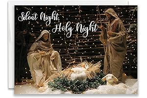 Religious Christmas Cards with Envelopes - Inspiring Holiday Greetings