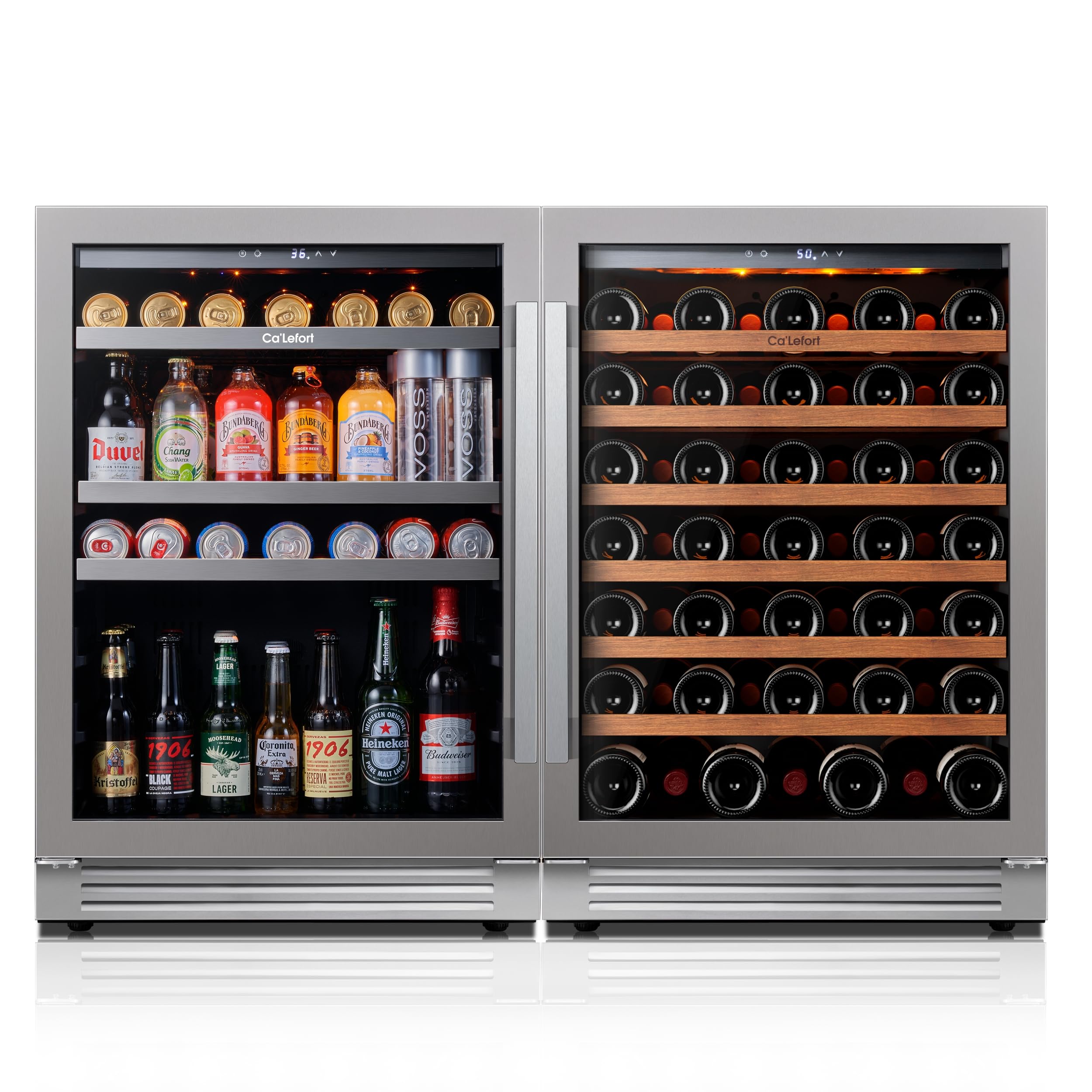 Ca'Lefort CLF-BS24L+WS24R-AZ Wine Cooler