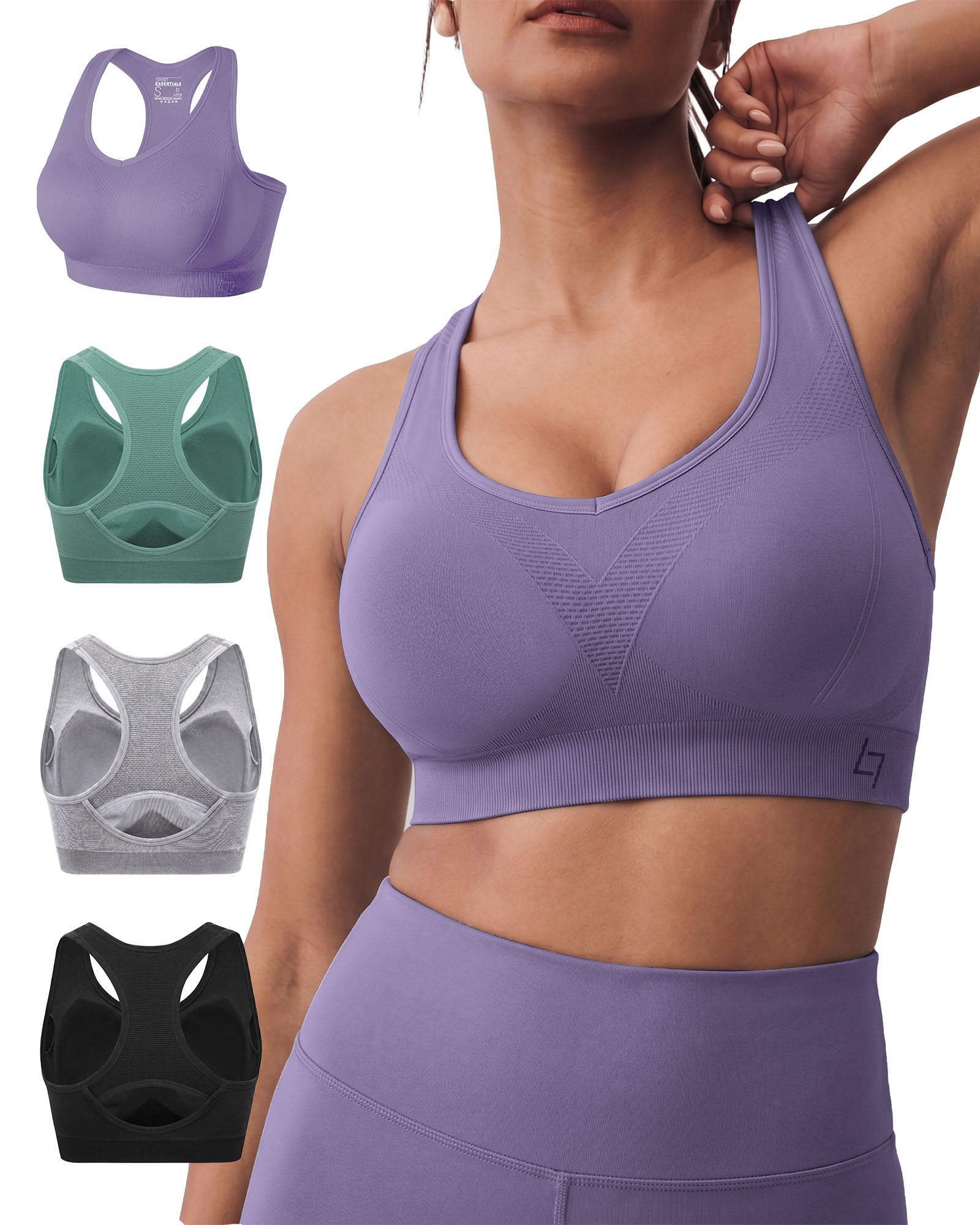 FITTIN Supportive Sports Bra for Large-Bust