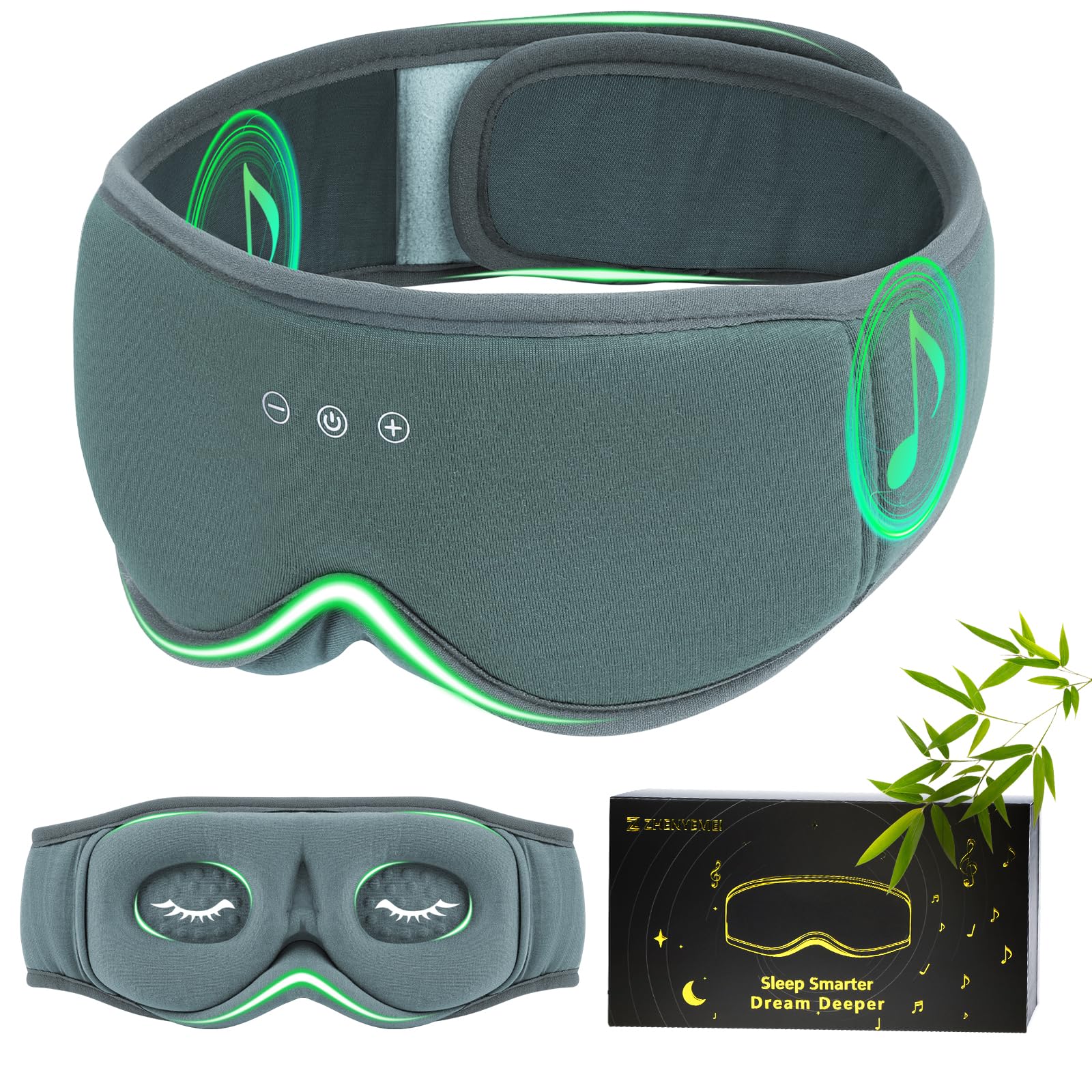 Bamboo Cotton Large Sleep Mask