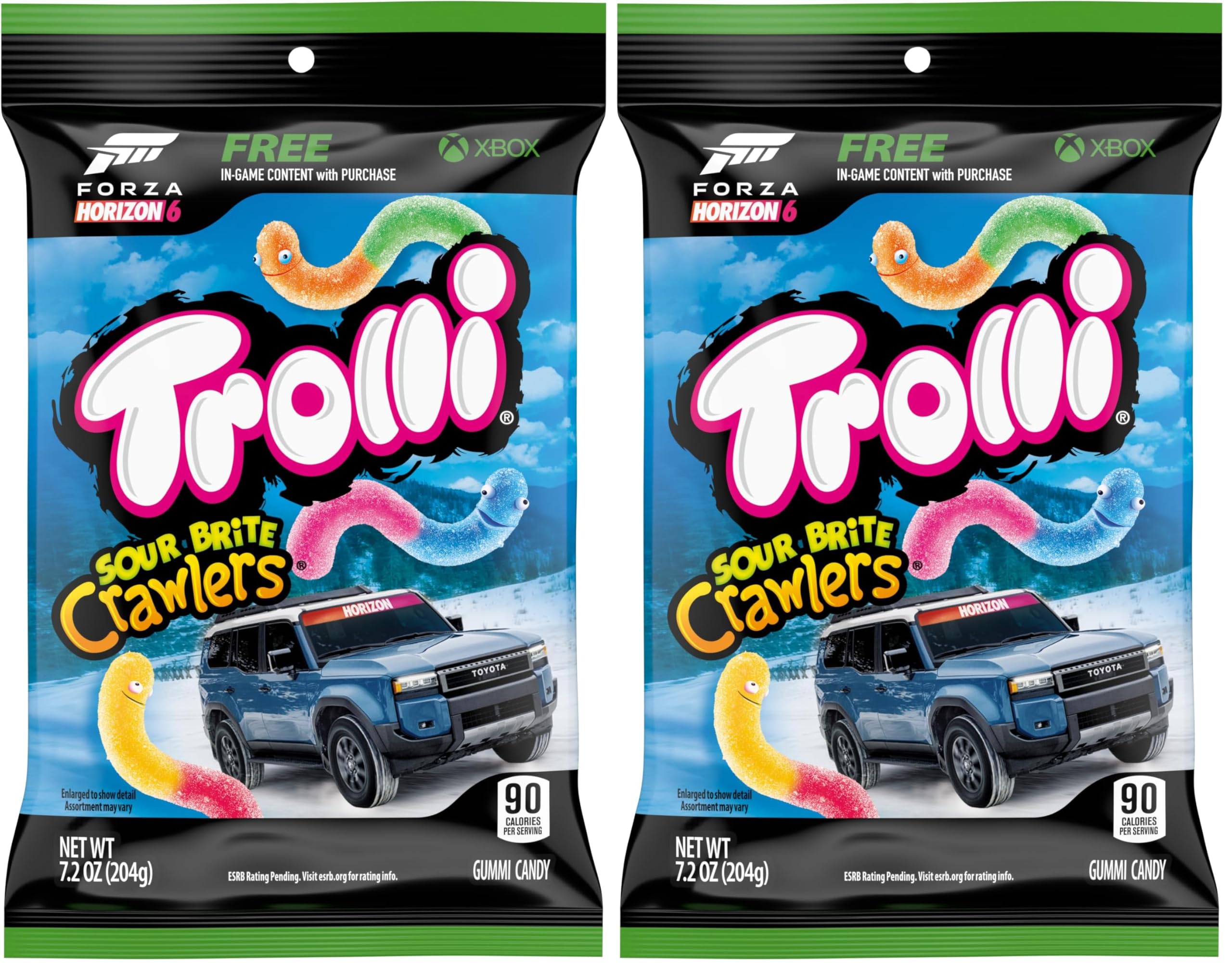 Amazon.com : Trolli Sour Brite Crawlers Candy, Cherry-Lemon
