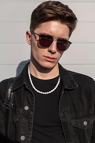 Miniatura 2 de COAI Collar de perlas de agua dulce para mujer y niña, Perla de agua dulce, Agua dulce perla