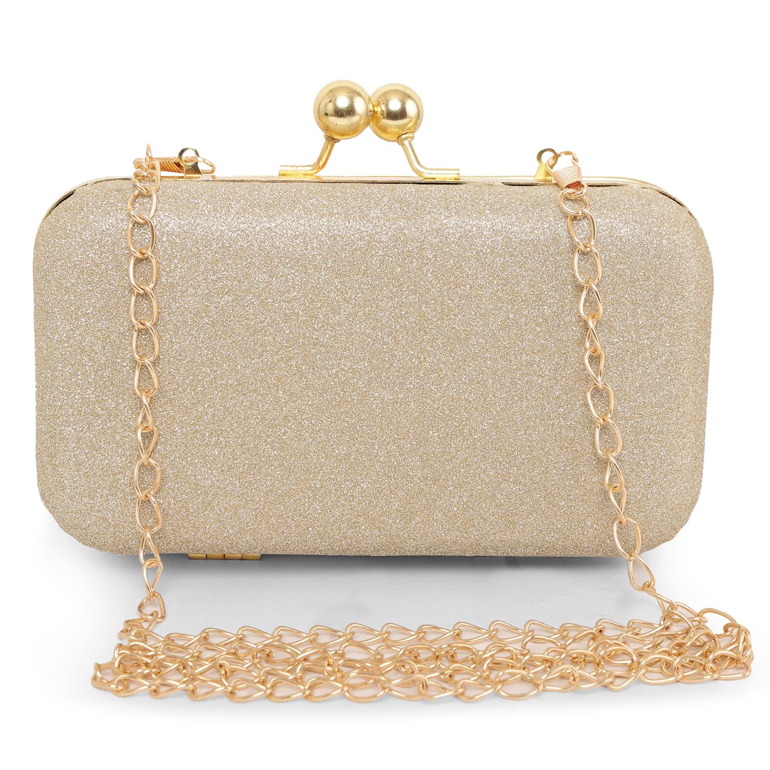 Golden Party Clutches for Women Stylish Resin Clutch for Wedding-image-32