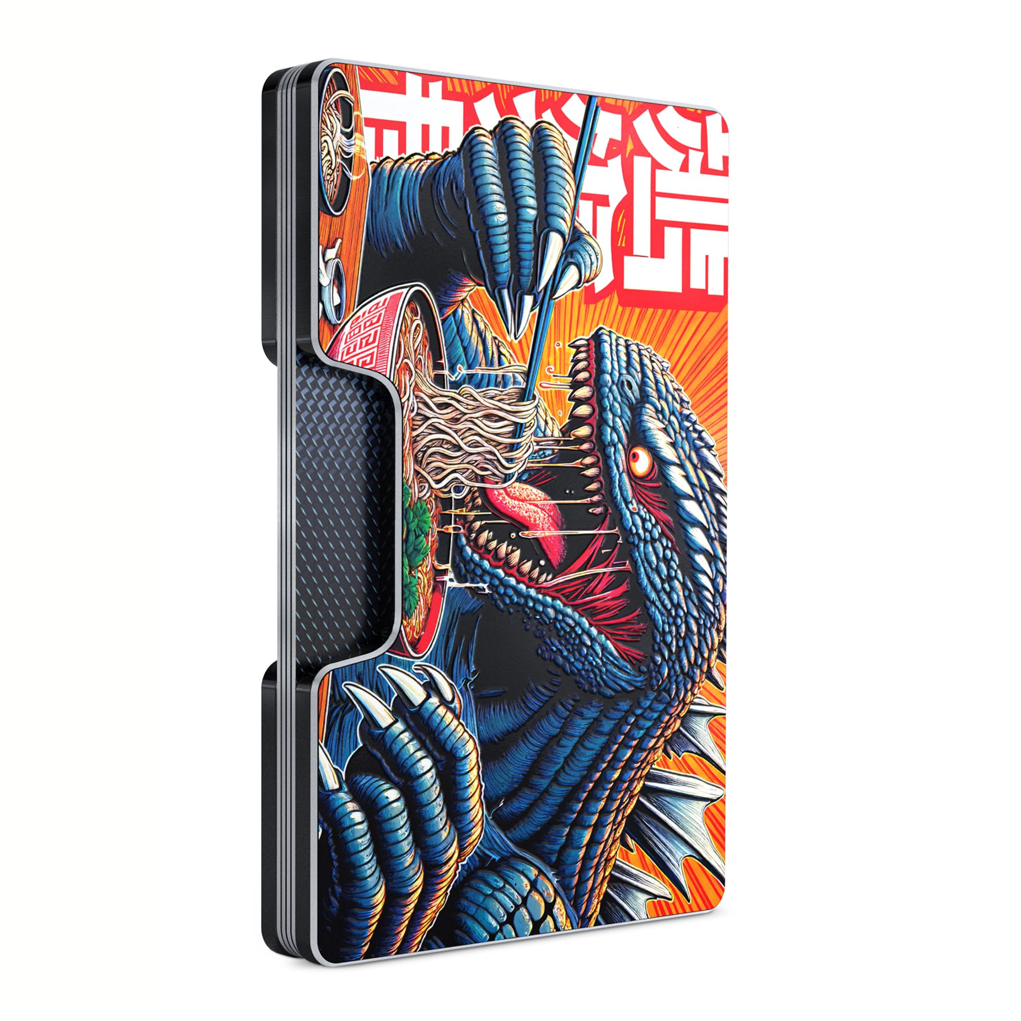 Freja Svendsen Printed Aluminum Wallet