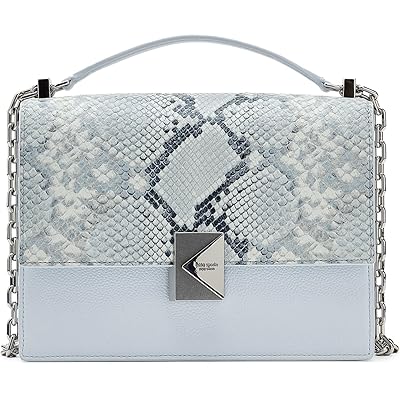 Женская сумка Kate Spade New York Deco Snake Embossed Mixed Material Chain Shoulder