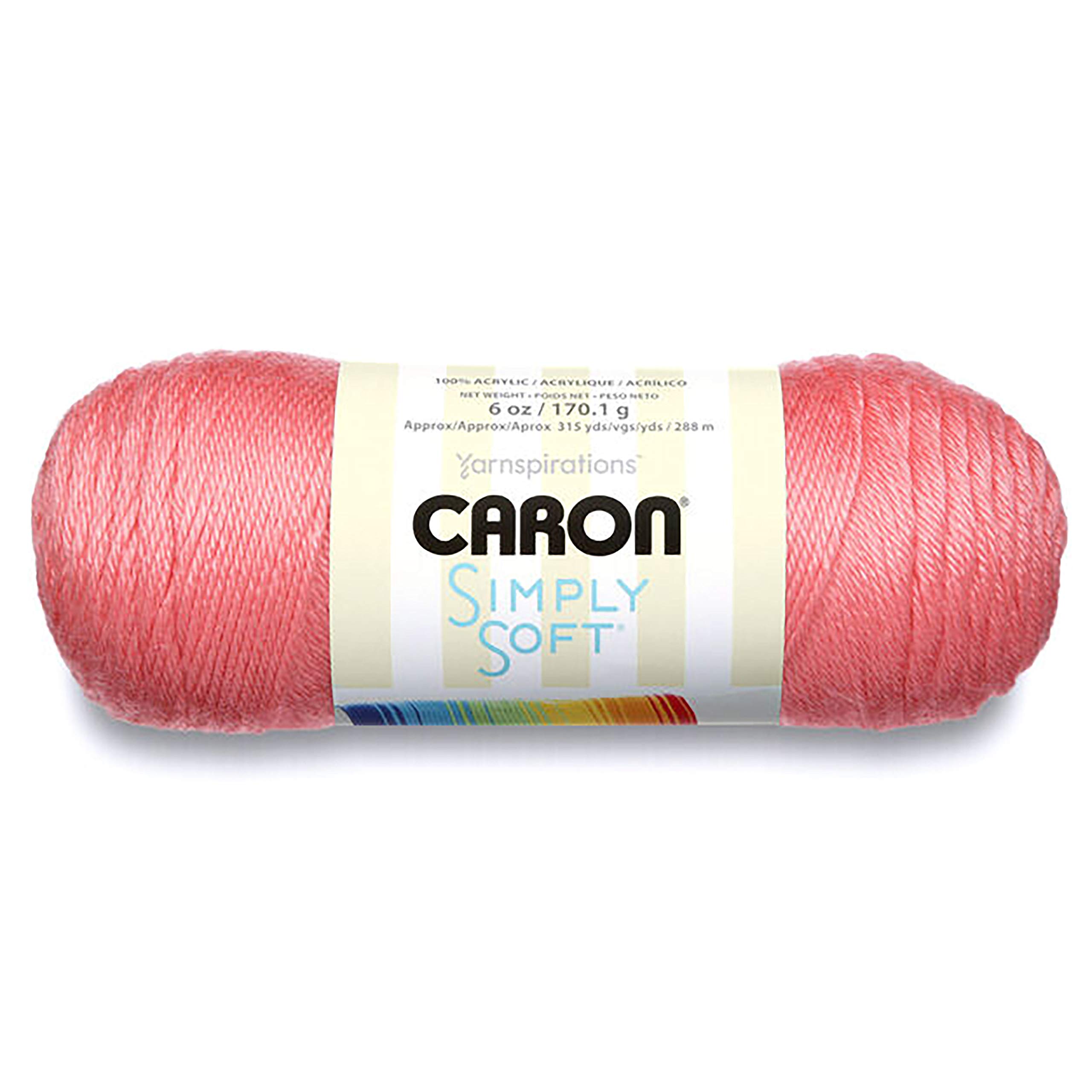 Simply Soft Collection Yarn-Strawberry