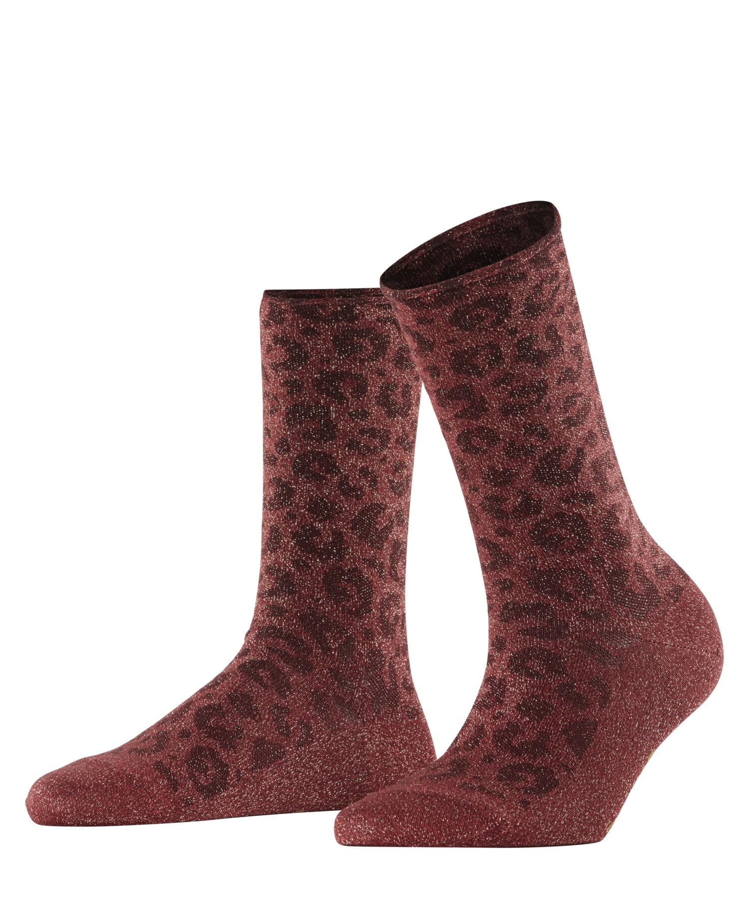 FALKE Women's Shiny W So Lyocell Plain 1 Pair Socks, Brown Cayenne 5950 Special Edition, 5.5-8