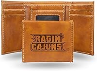 Vista 153 de NCAA Rico Industries - Billetera triple grabada con láser, con grabado láser, accesorio para hombre