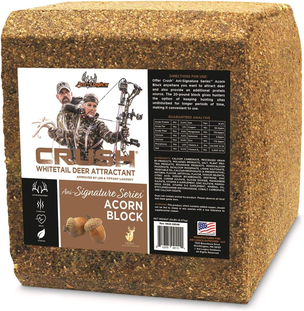 ANI-Logics Crush Acorn Block, 2 Pack : Sports & Outdoors