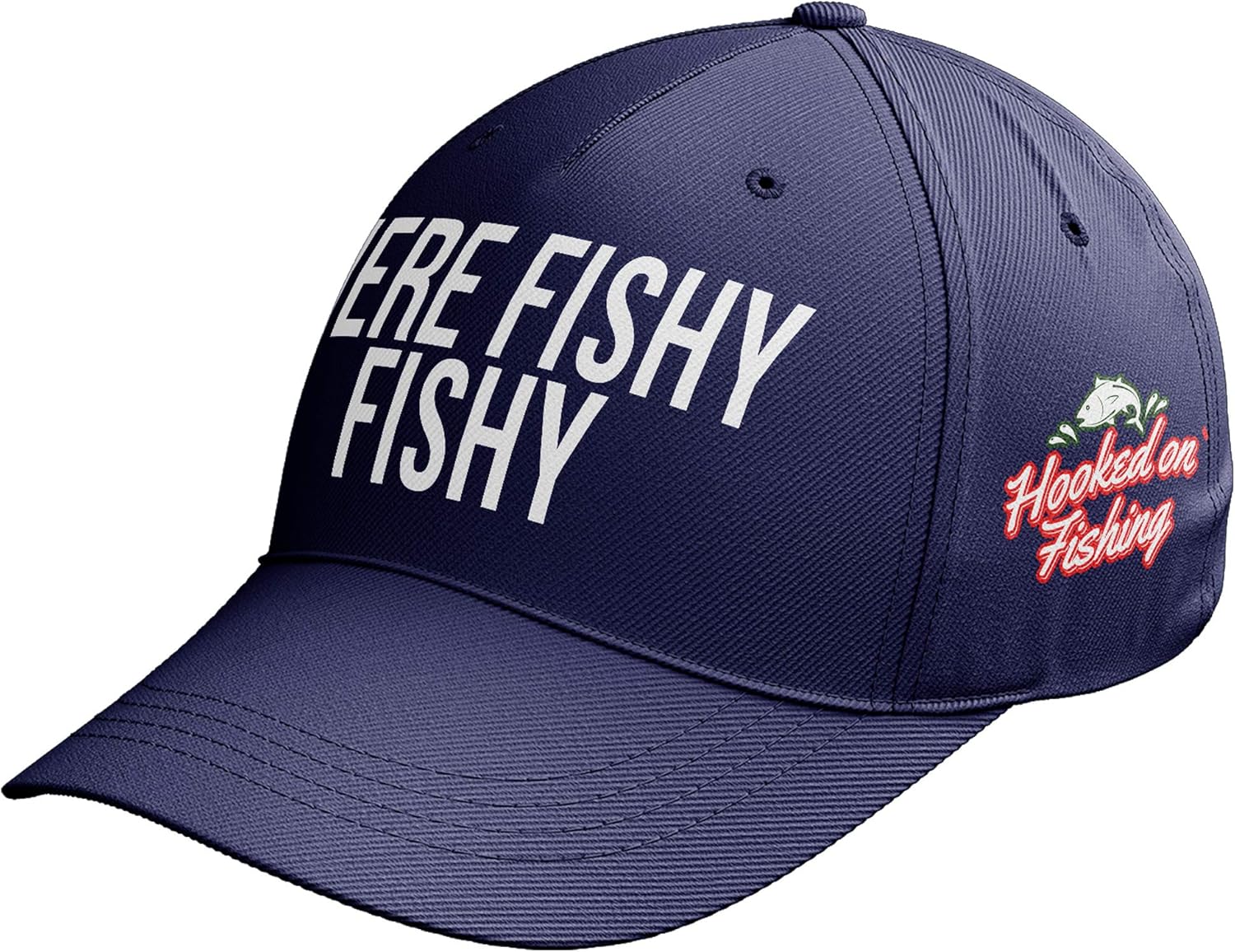 Purple Print House Fishing Gifts for Men - Fishing Hat - Here Fishy Fishy Fishing Baseball Cap Hat Mens Funny Fishing Tackle 5 81LXaSJILtL. AC SL1500