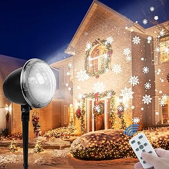 Proiettore Professionale Luci Natalizie.Fenvella Proiettore Luci Natale Proiettore Natale Esterno Impermeabile Ip65 Luci Proiettore Fiocco Di Neve Multi Modi Con Telecomando Per Natale Decorazione Interno Esterno Festa Spettacolo Amazon It Illuminazione