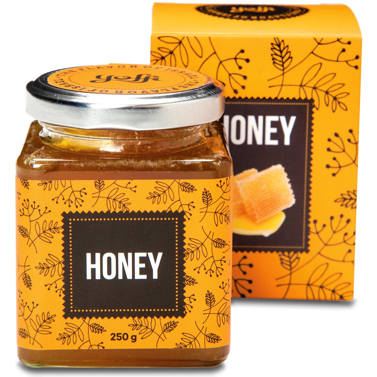 Israeli Pure Raw Honey, Holy Land Gift (8.8 Oz)