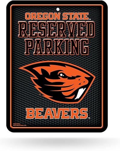 Vista 62 de Letrero de metal NCAA de 8.5 x 11 pulgadas, ideal para cueva de hombre, dormitorio, oficina, decoración del hogar Primario