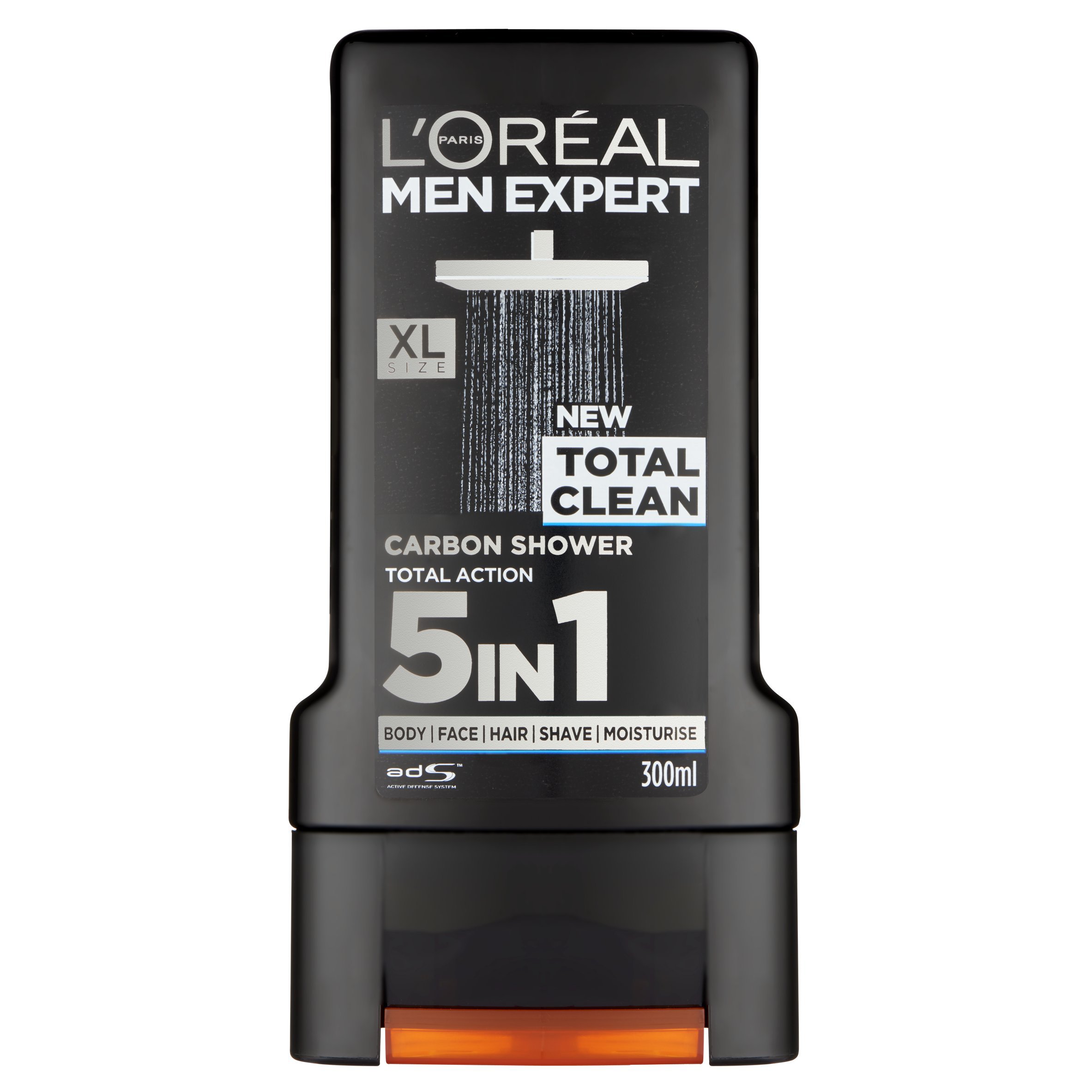 L'Oreal Men Expert Total Clean Shower Gel, 300ml