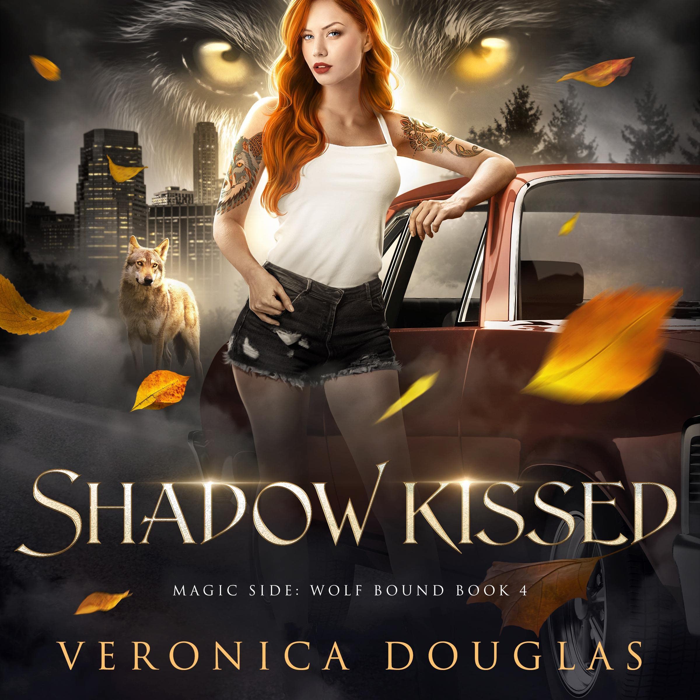 Cover art for Shadow Kissed: Magic Side: Wolf Bound, Book 4