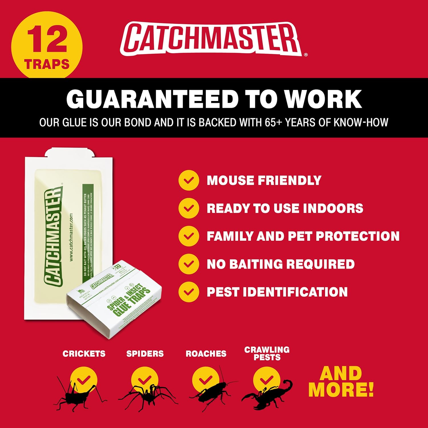Ultimate Bug-Busting: Catchmaster Crawling Pest Glue Traps Review
