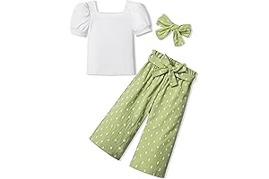 Adorable 3-Piece Set for Girls Ages 7-8