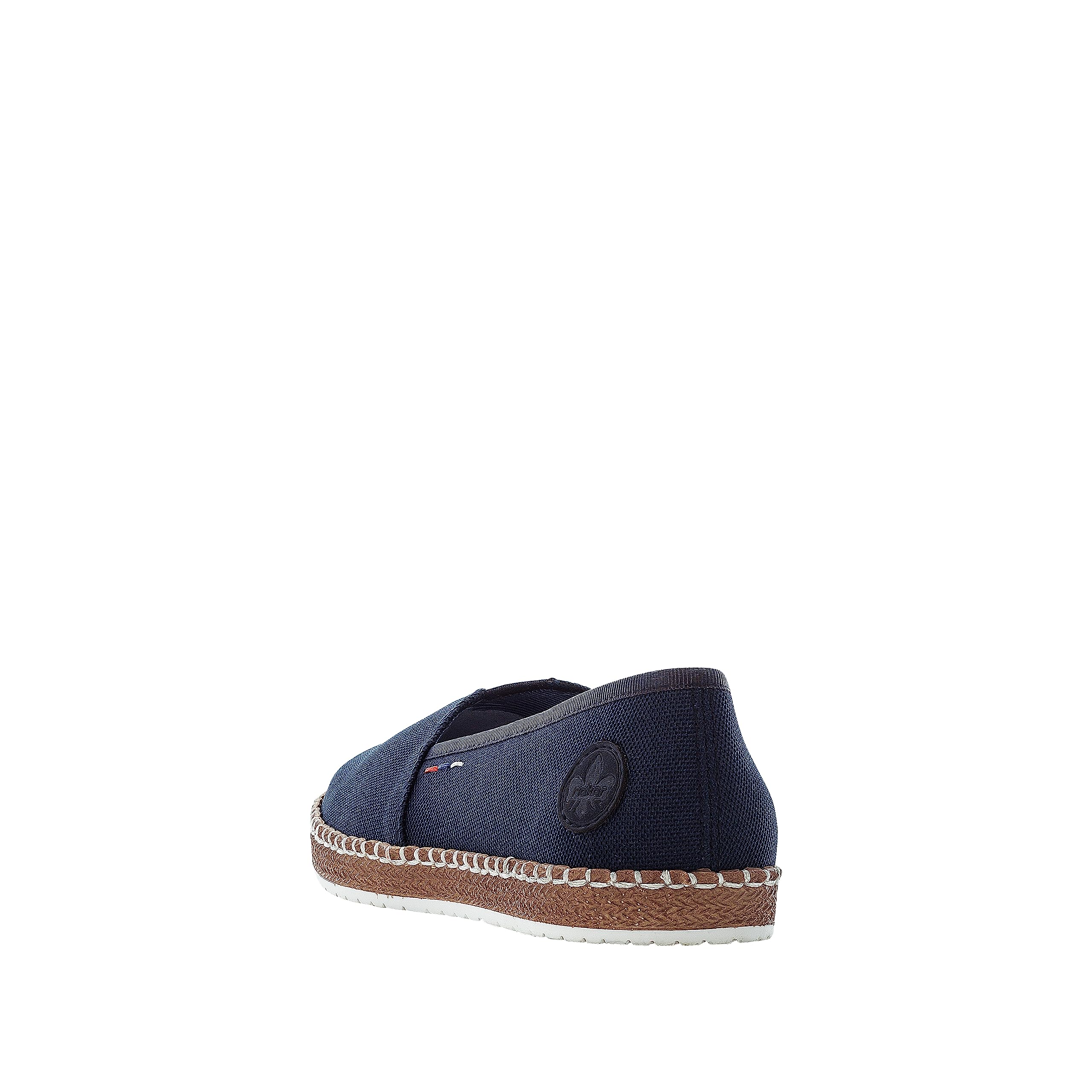 Rieker Femme Espadrilles M2278, Dame Chaussures Plates